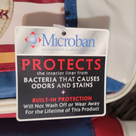 NWT Artic Zone Baseball Insulated Lunch Pack with Water Bottle School PVC Free - Picture 8 of 9